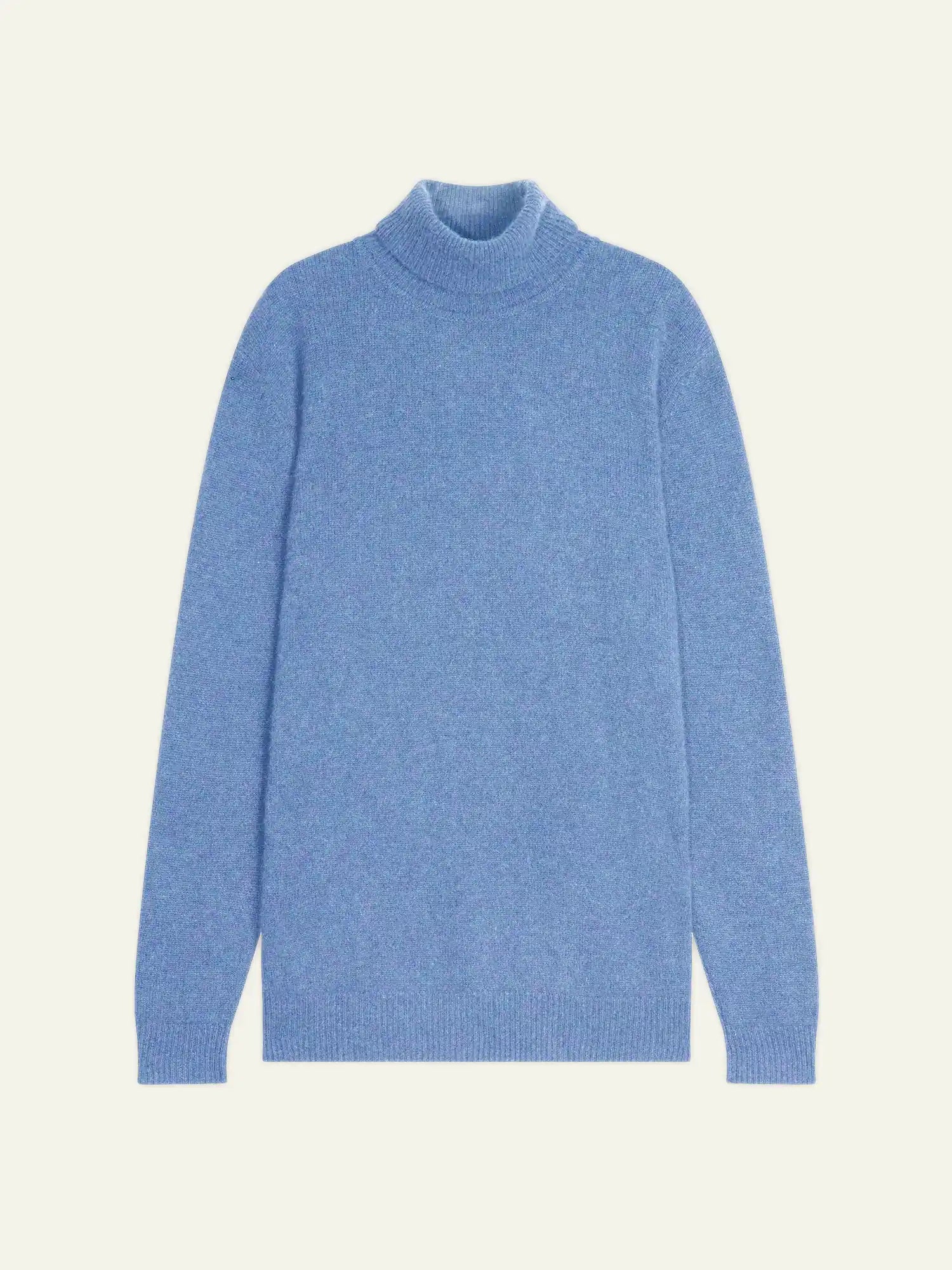 MARTIN sweater turtleneck 4 ply sky