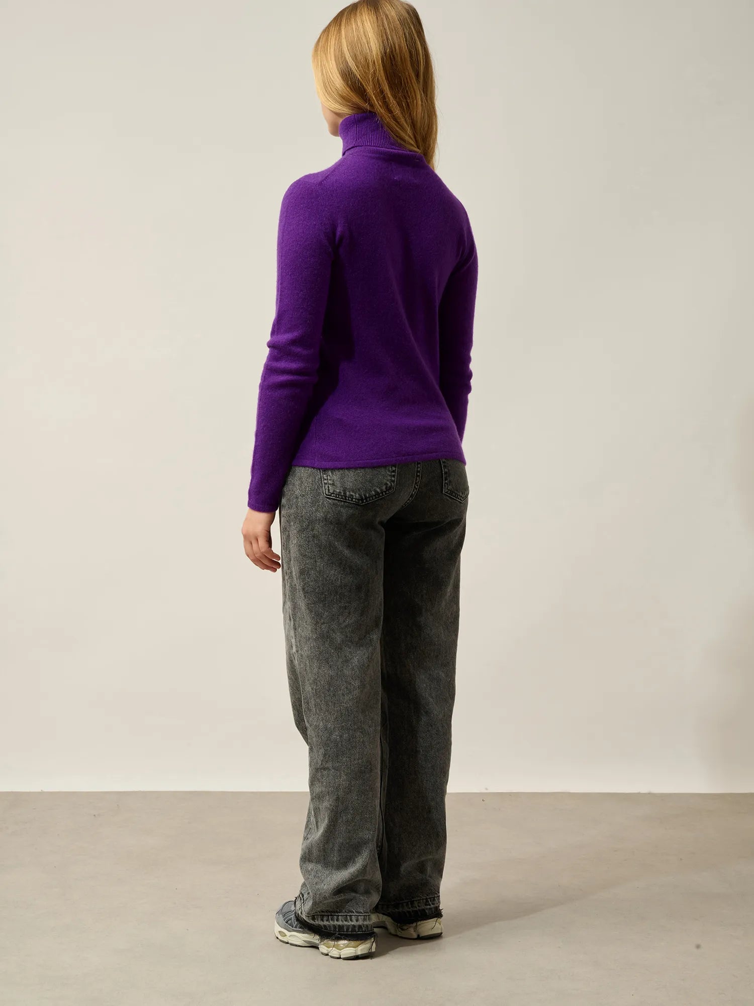 BISE Pullover Rollkragen Veilchenblau