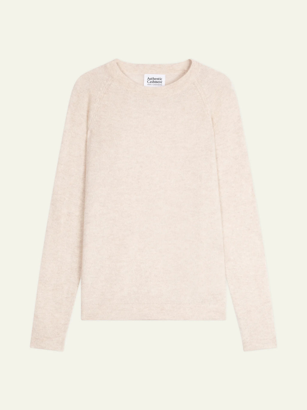 ECRIN Sweater Crew Neck Heather Beige