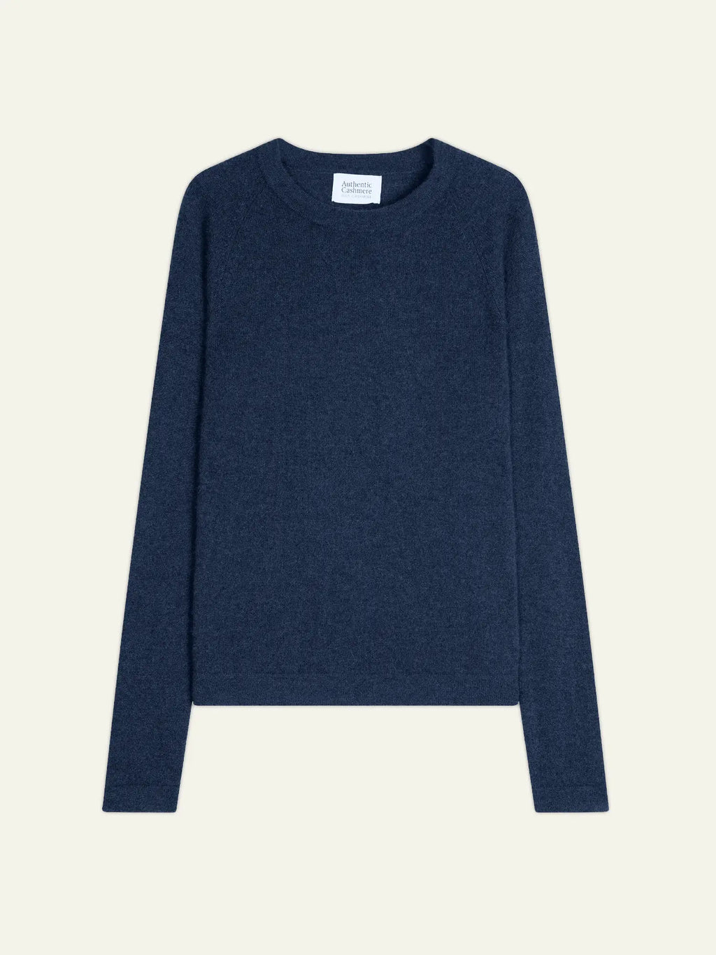 ECRIN Pullover Rundhalsausschnitt Ozeanblau meliert