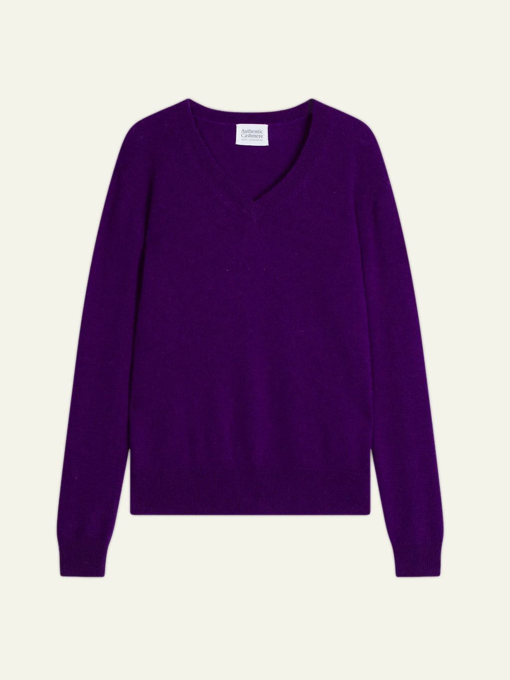 GARDORIA pull col V violette