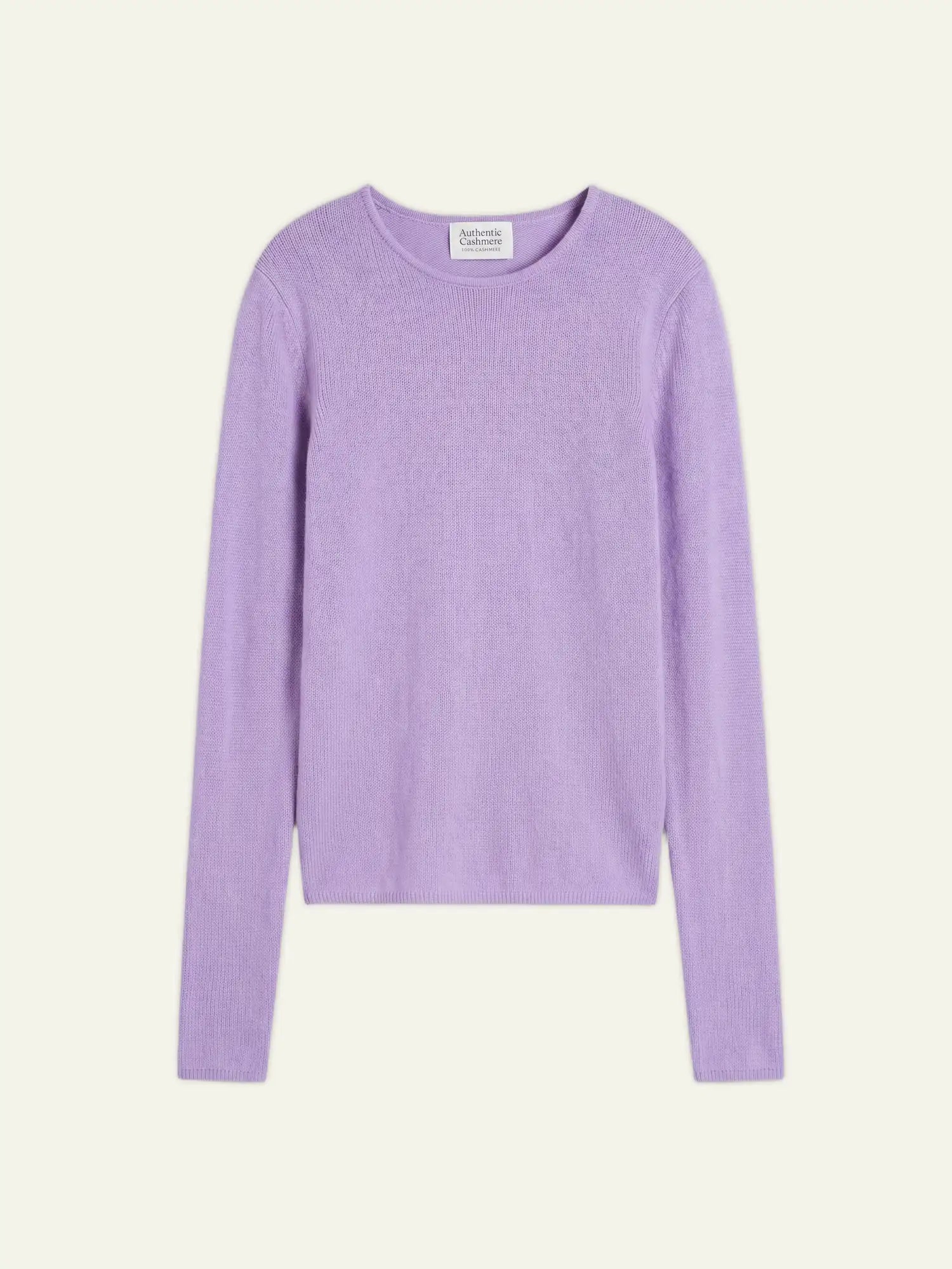 IVY pullover rundhalsausschnitt 4-fädig malve