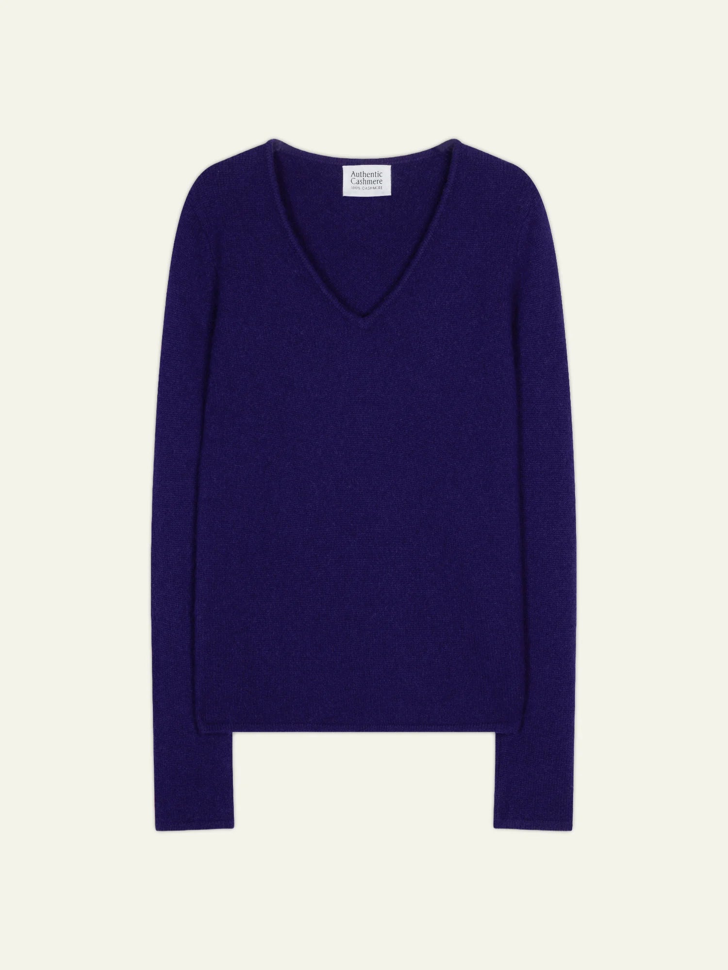 CHELSEA Pullover V-Ausschnitt 4-fädig Violett