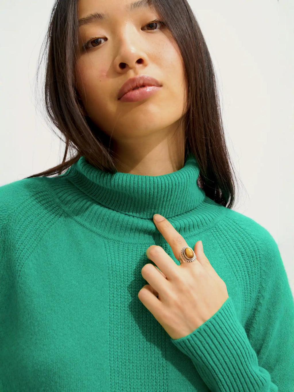 DOLCE Sweater Turtleneck Mint