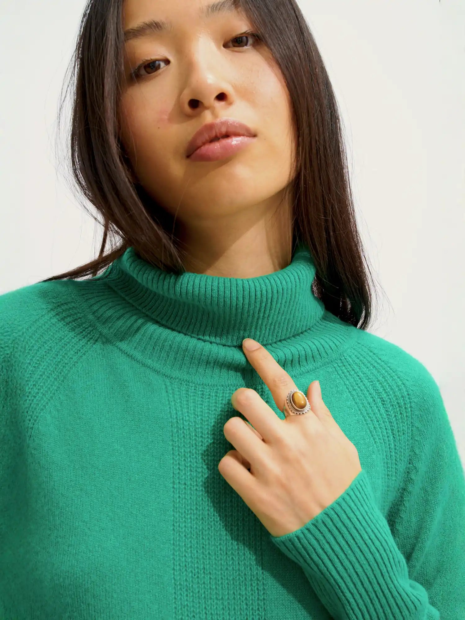 DOLCE Sweater Turtleneck Mint