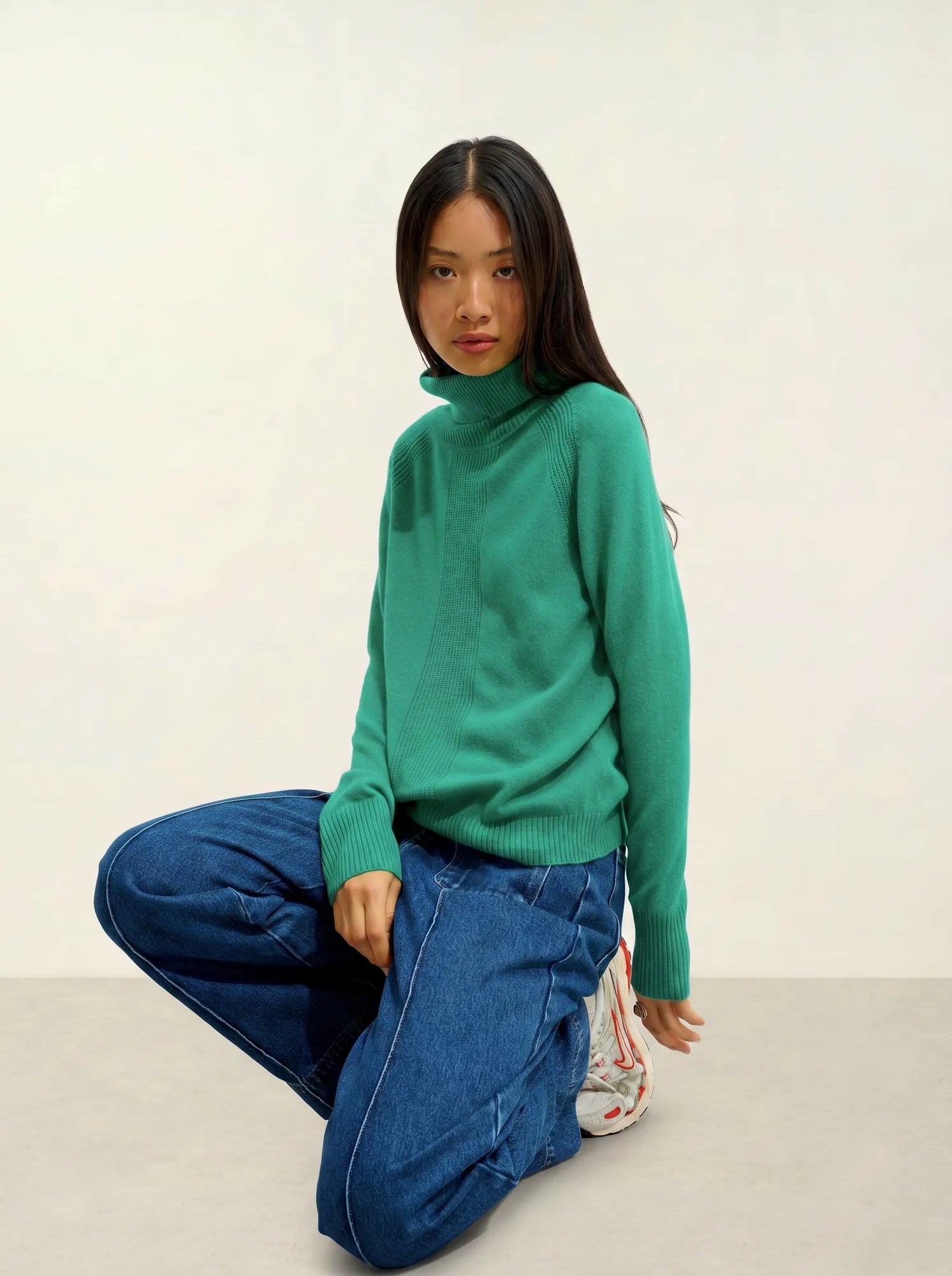 DOLCE Sweater Turtleneck Mint