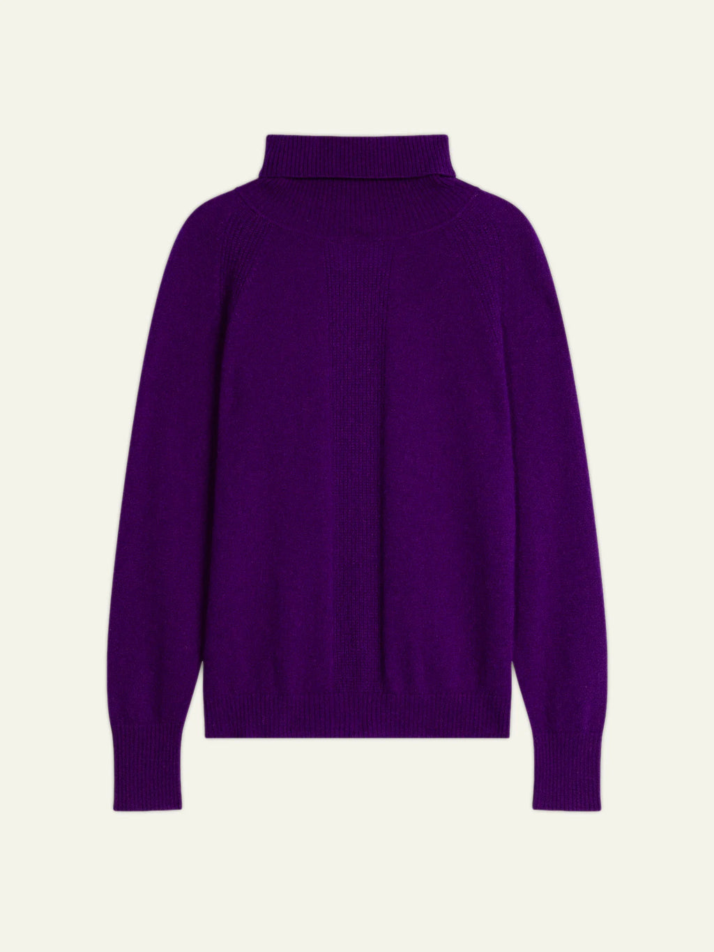 DOLCE Pullover Rollkragen Veilchenblau