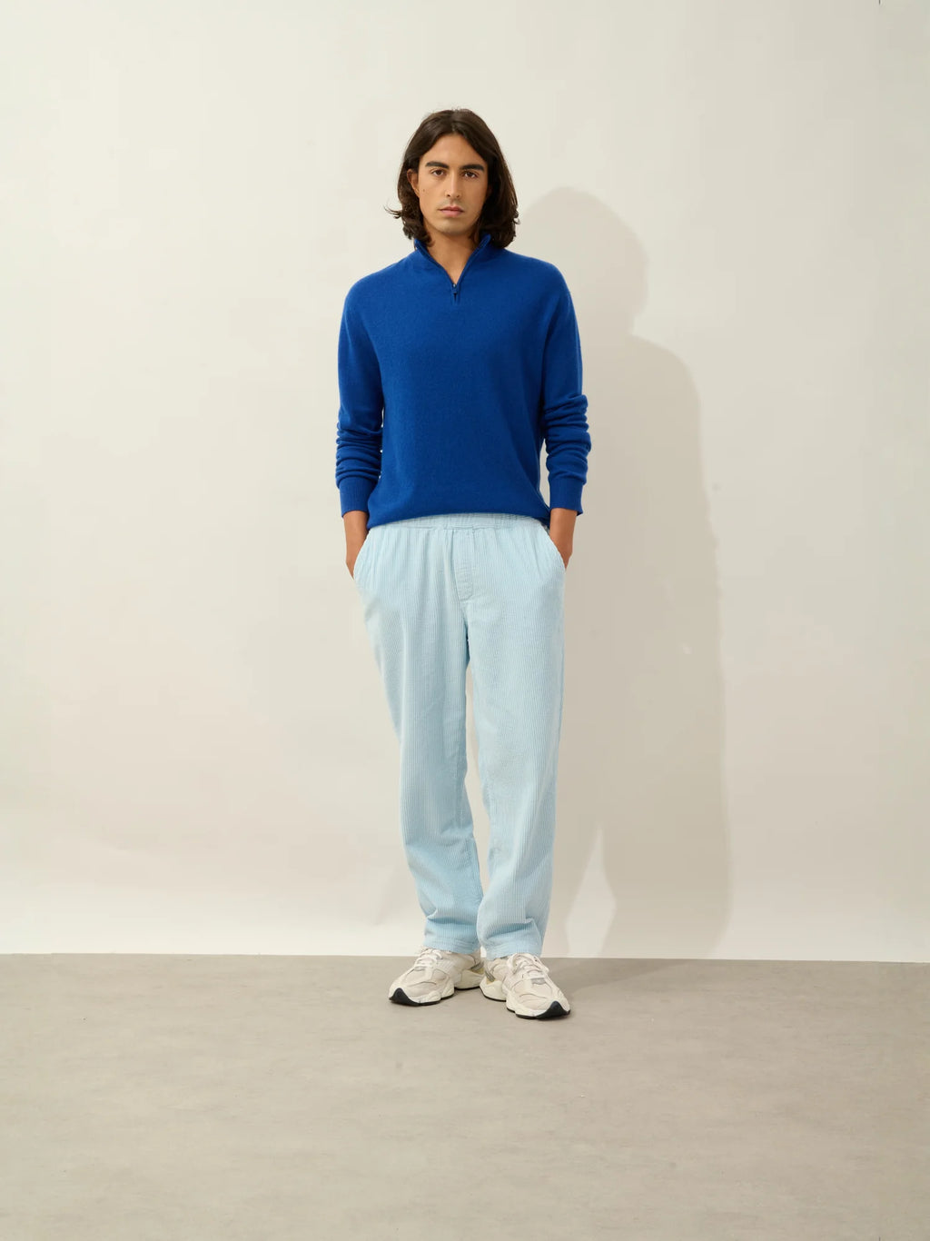 AMBIN pullover dockermütze ultramarin