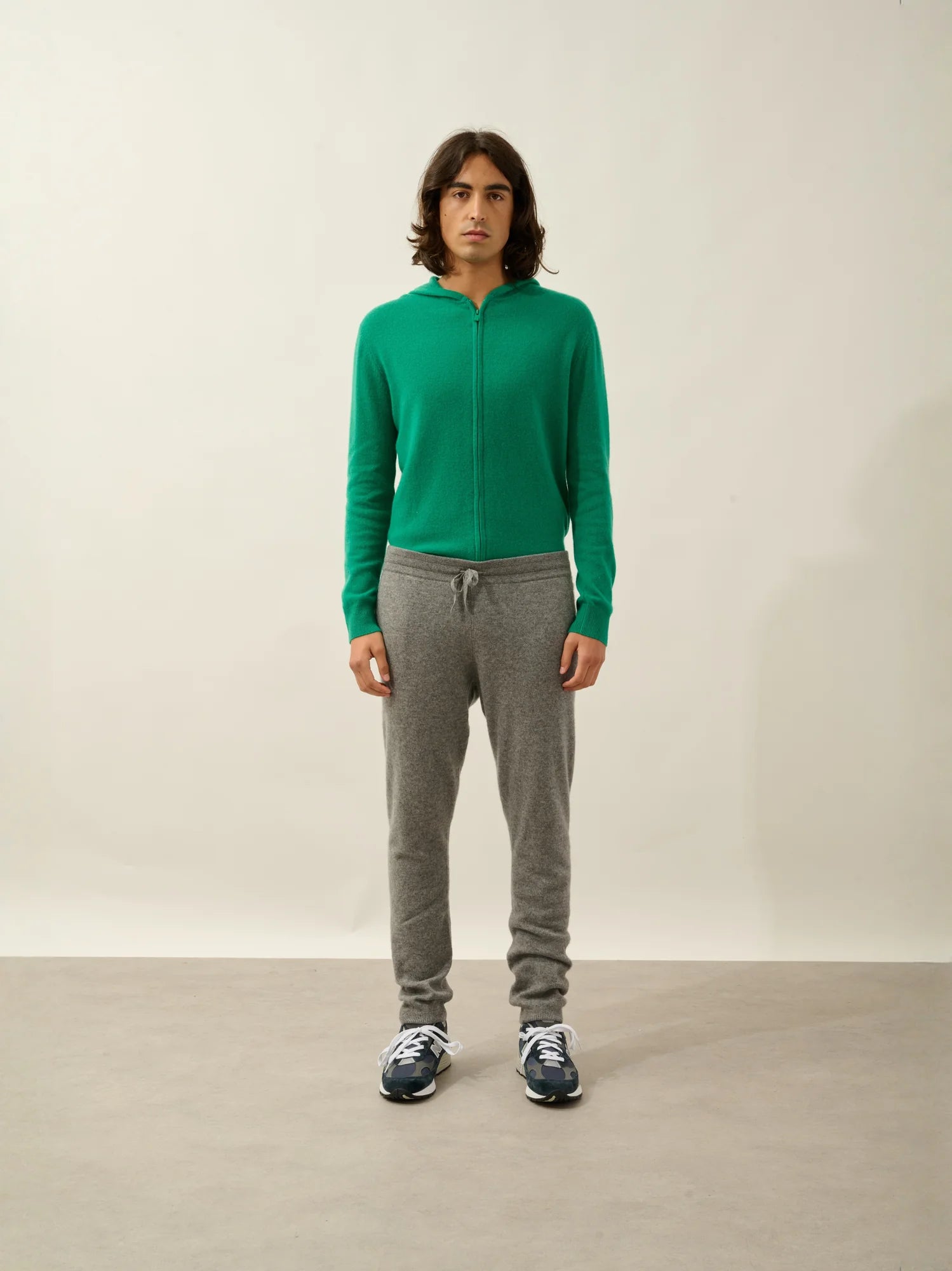 BICHET jogging flanelle chiné