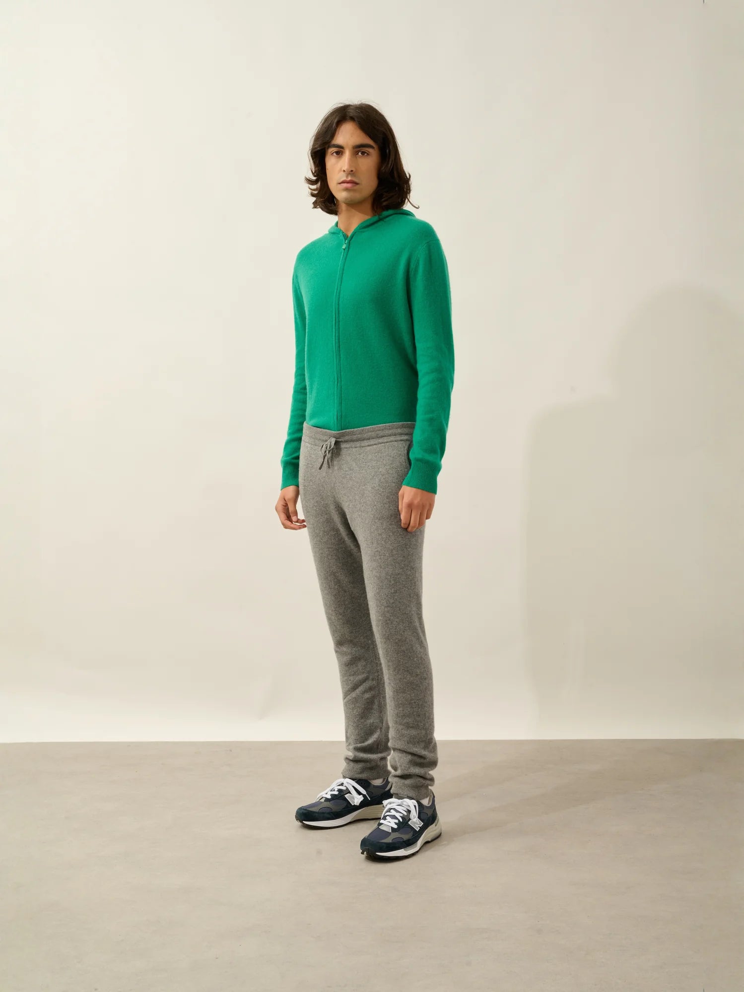 BICHET jogging flanelle chiné