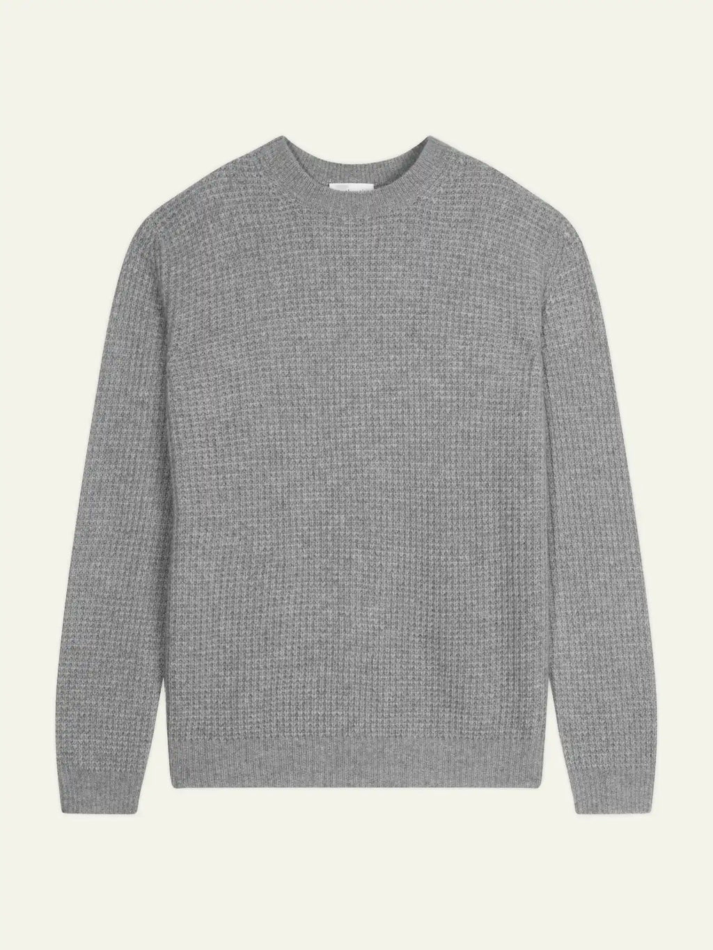 AKSEL Sweater Crew Neck 4 Ply Heather Cloud