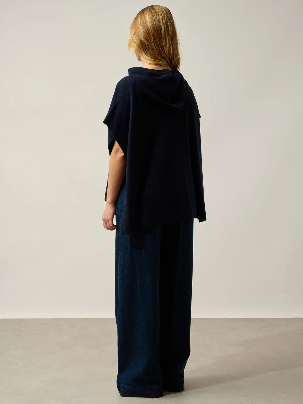 ELSA Poncho Hooded Navy