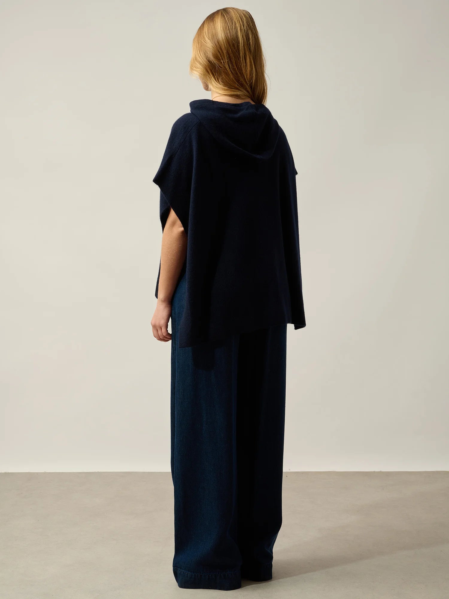 ELSA Poncho Hooded Navy