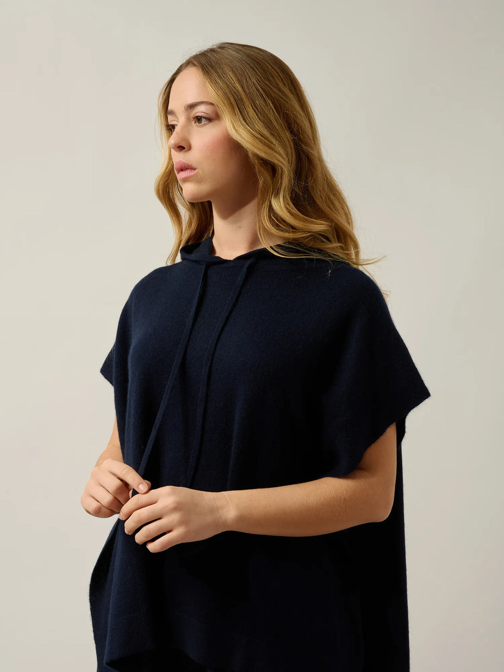 ELSA Poncho Hooded Navy