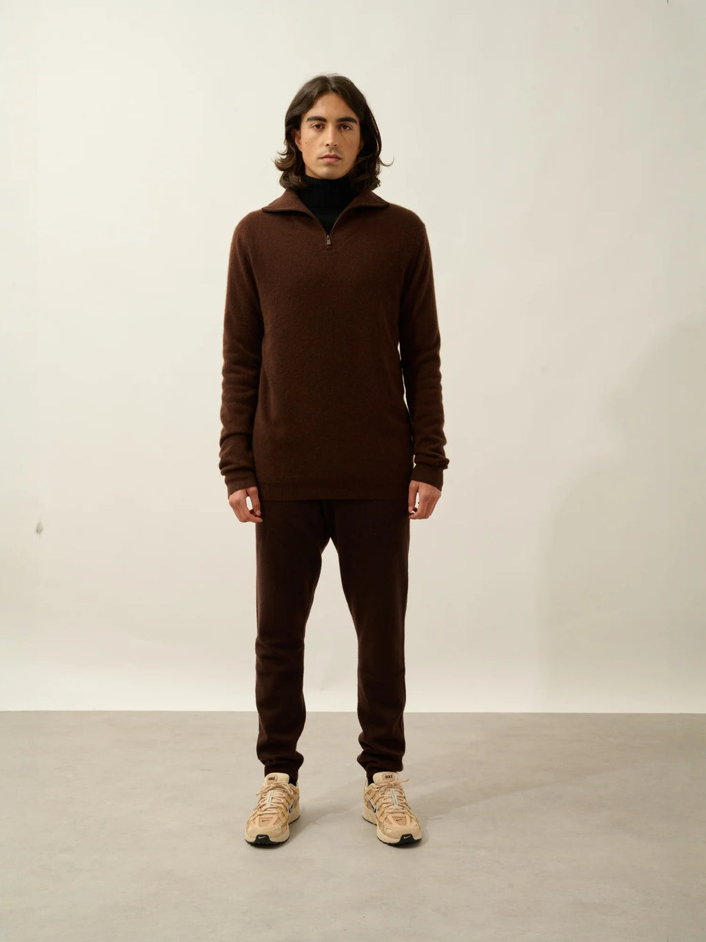 NOEMIE pull camionneur café