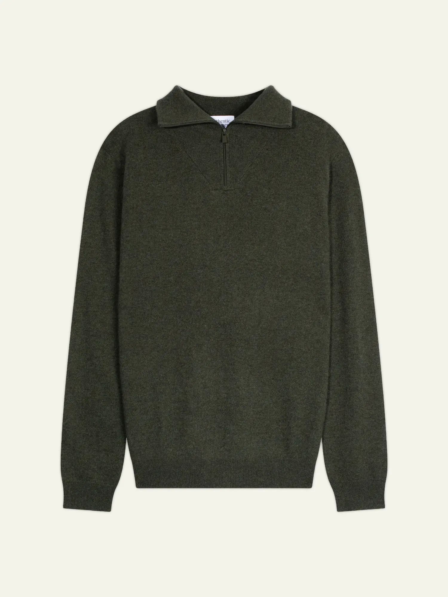 NOEMIE sweater cuffed beanie heather khaki