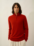 AMBIN pullover dockermütze rubin