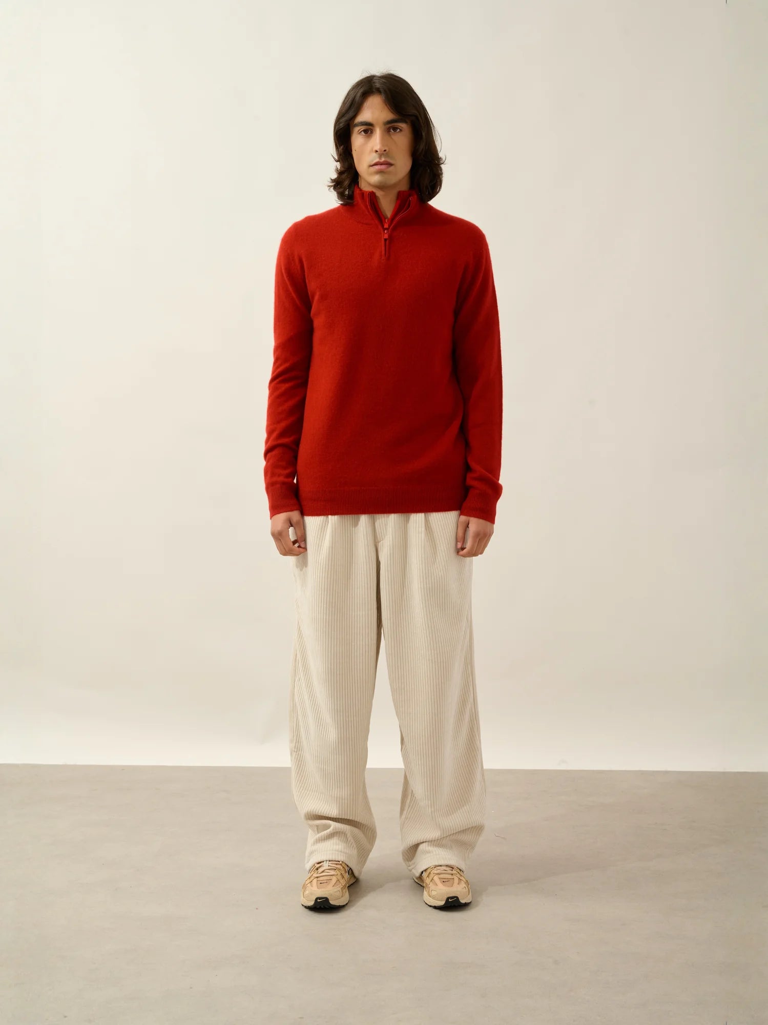AMBIN pullover dockermütze rubin