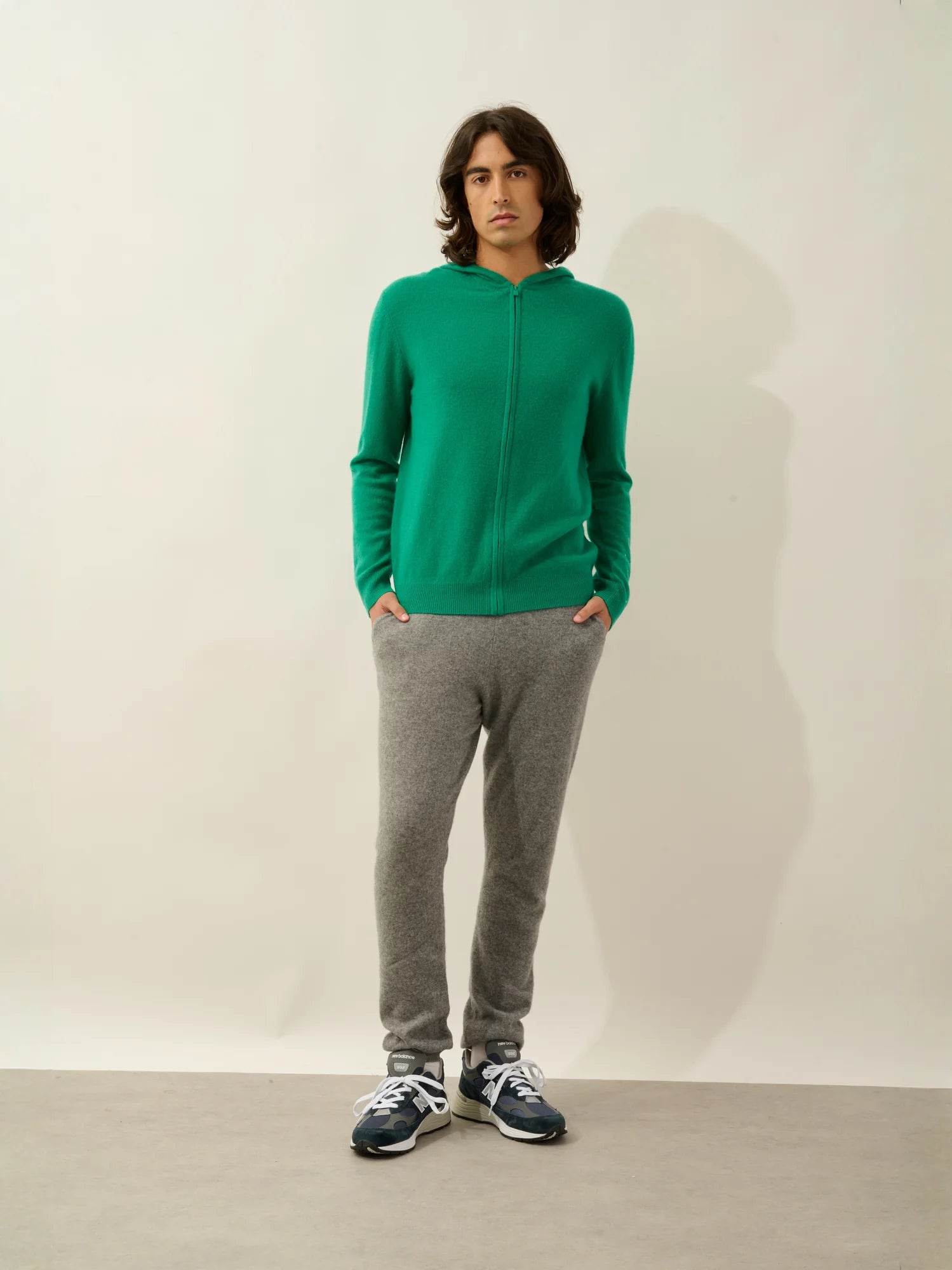 NEURRE vest zipped hooded mint