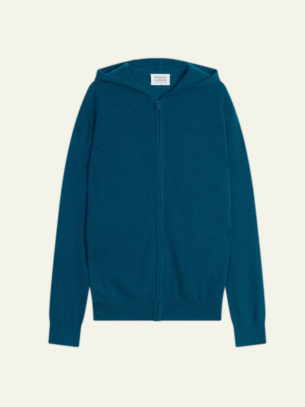NEURRE vest zipped hooded peacock