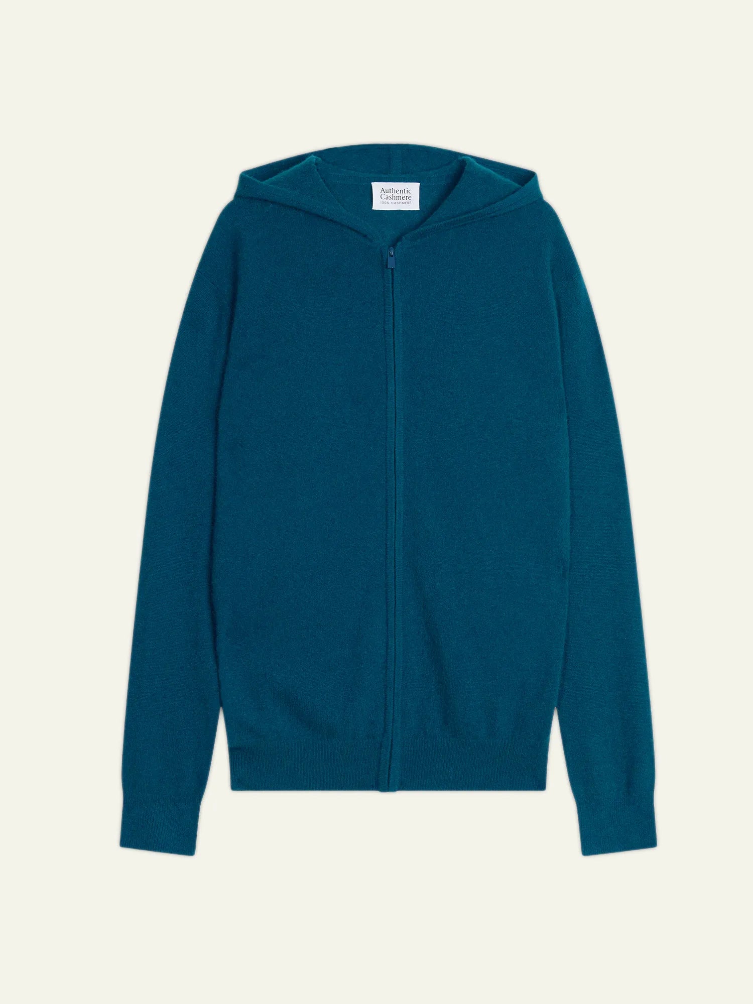 NEURRE vest zipped hooded peacock