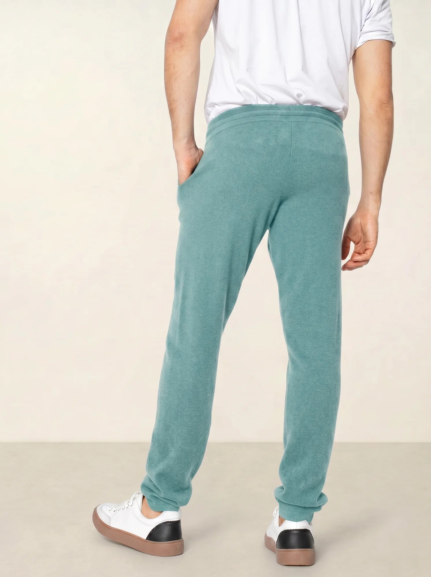 BICHET Jogginghose Grün meliert