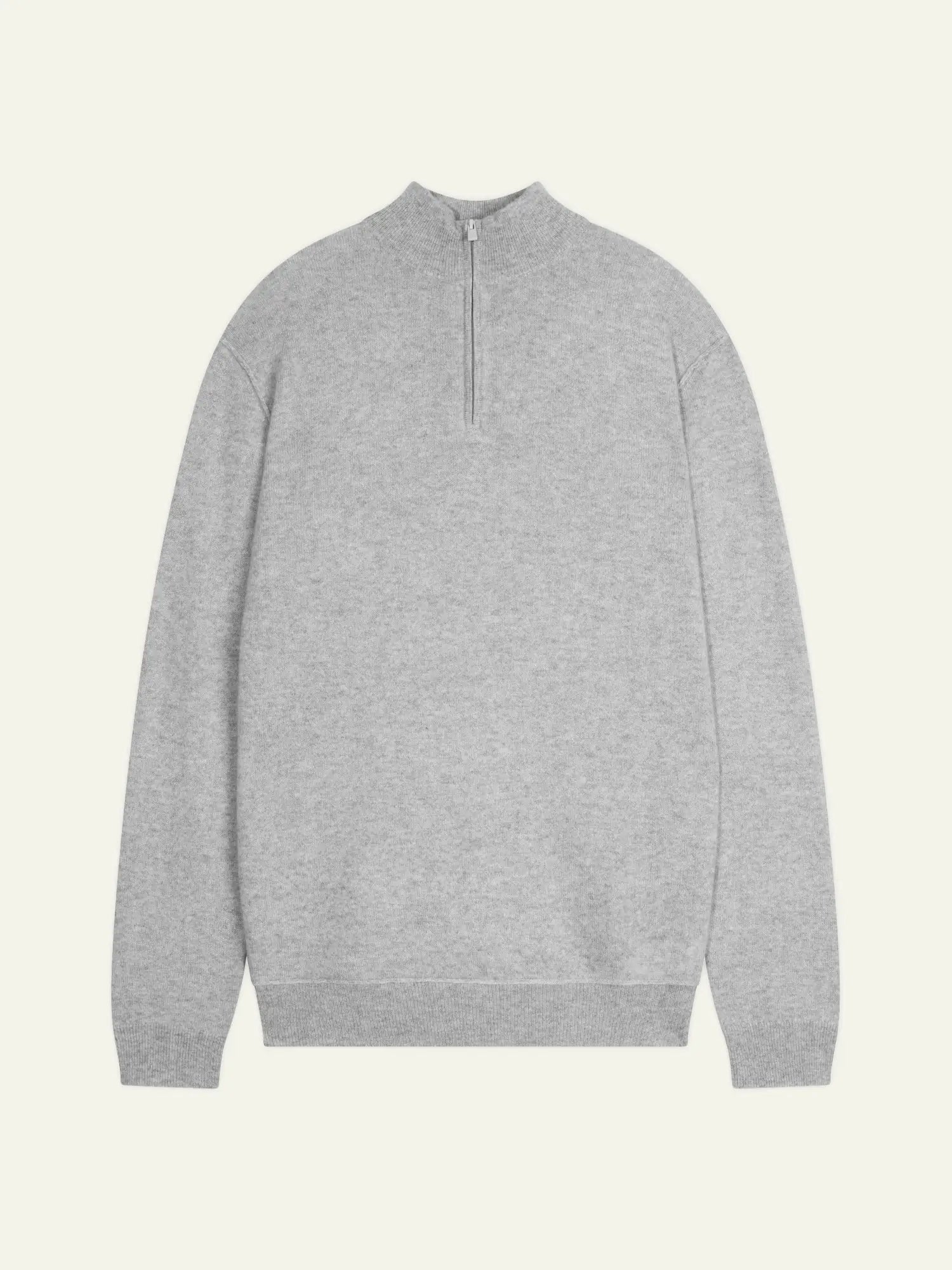 CANDICE pull camionneur gris clair chiné