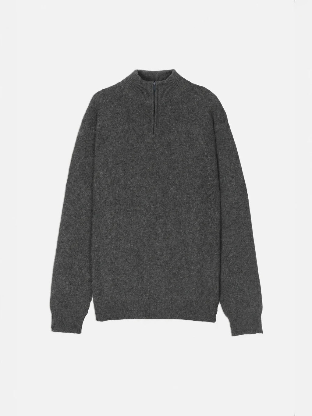 LYNA pull camionneur 4 fils anthracite chiné