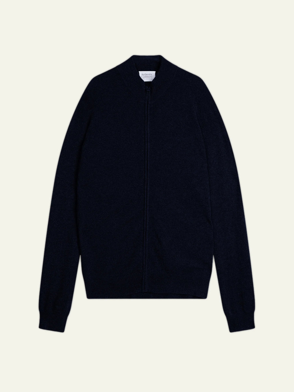 VALERION gilet zippé col montant caviar