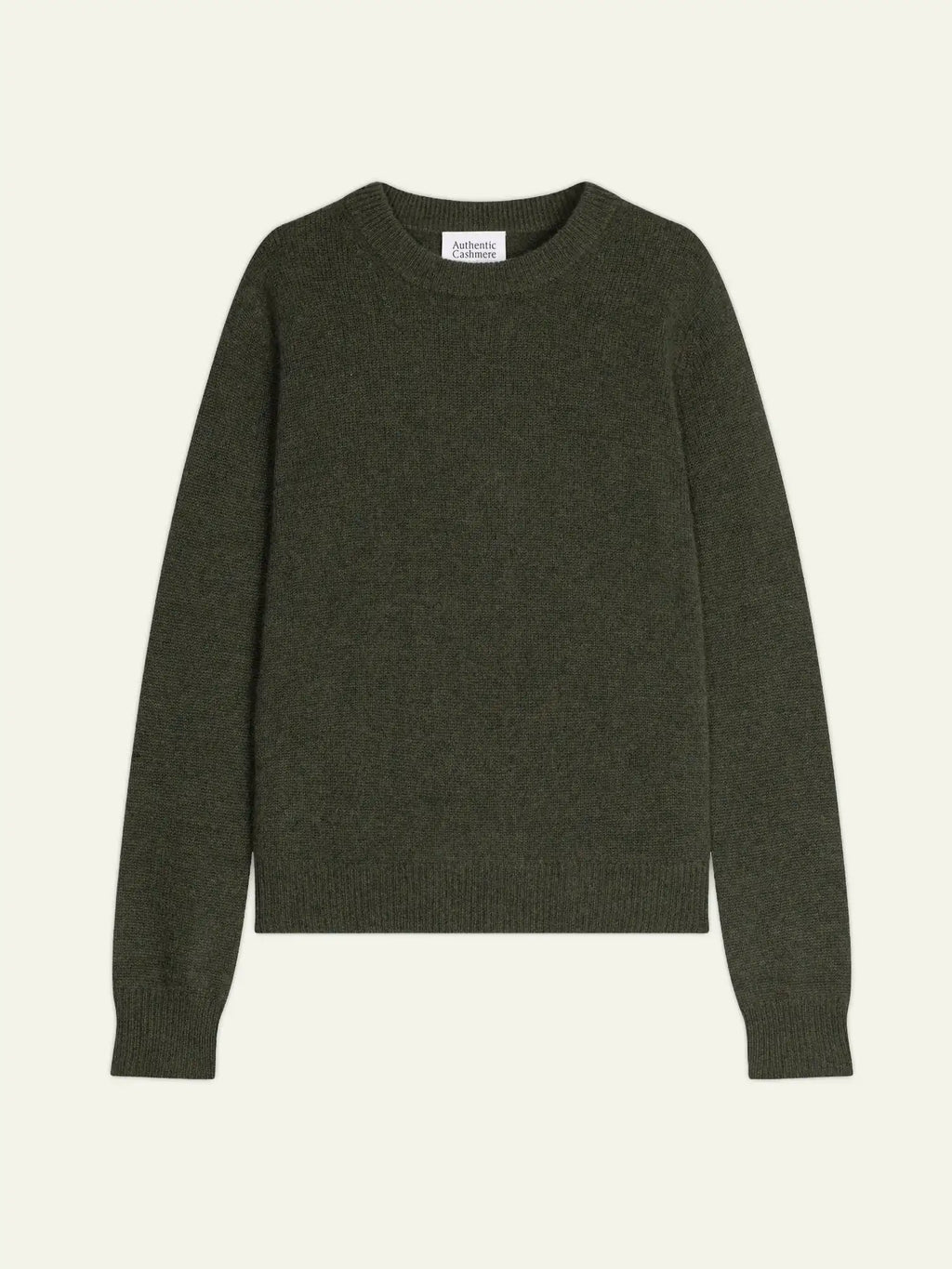 SYLOR pull col rond 4 fils army chiné