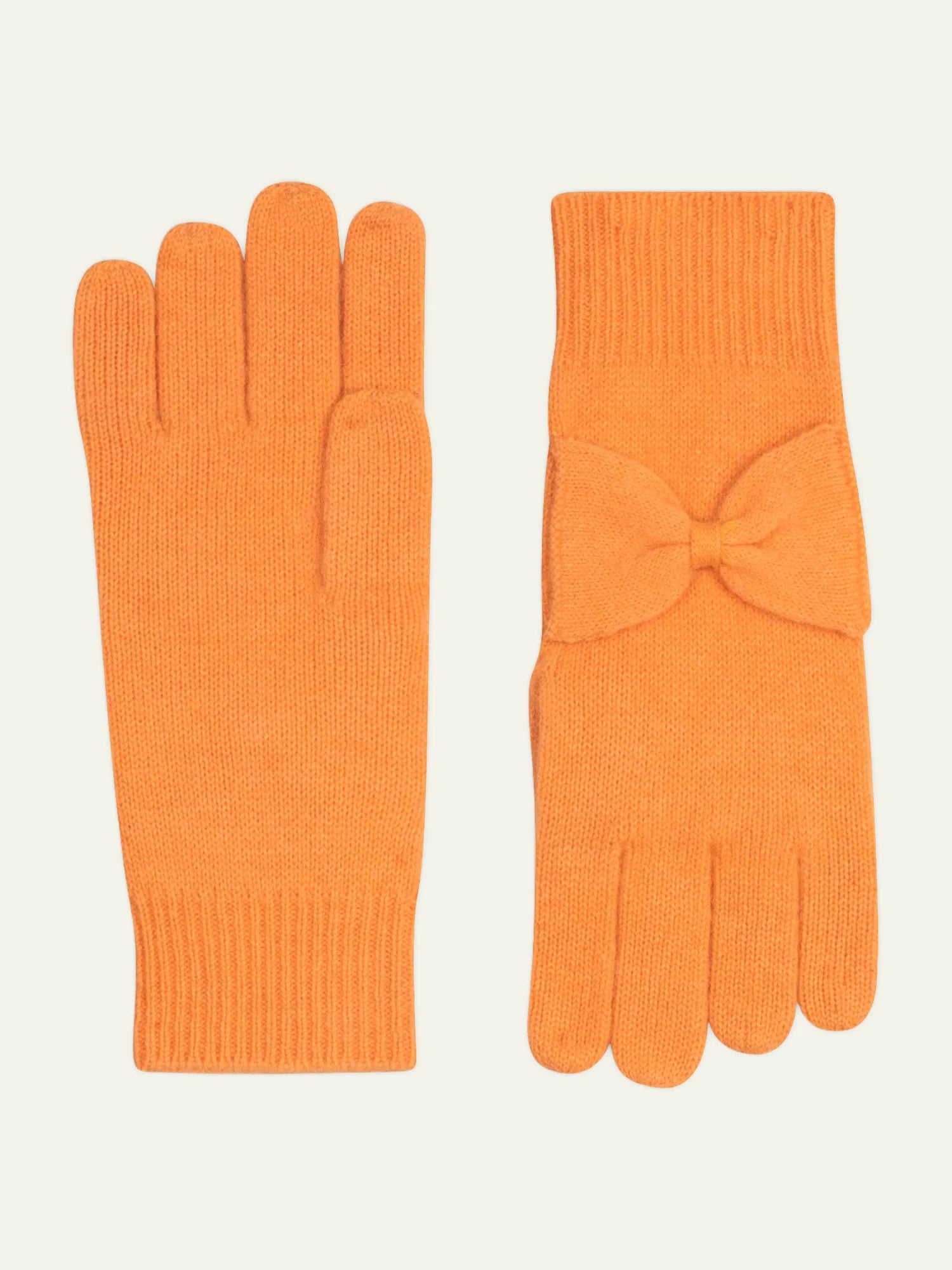 MILO gloves 4 ply neon tangerine