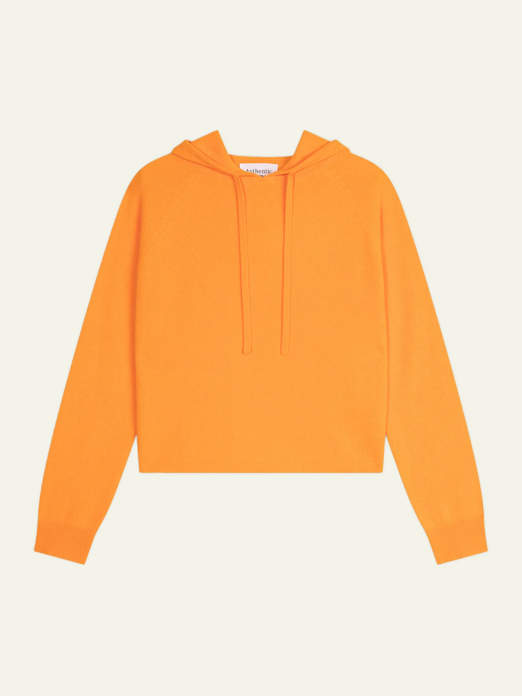YARLSIDE pullover mit kapuze mandarine neon