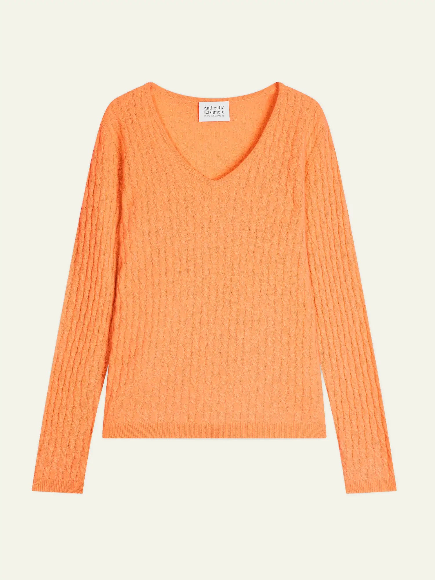 GRASMOOR sweater v-neck melon