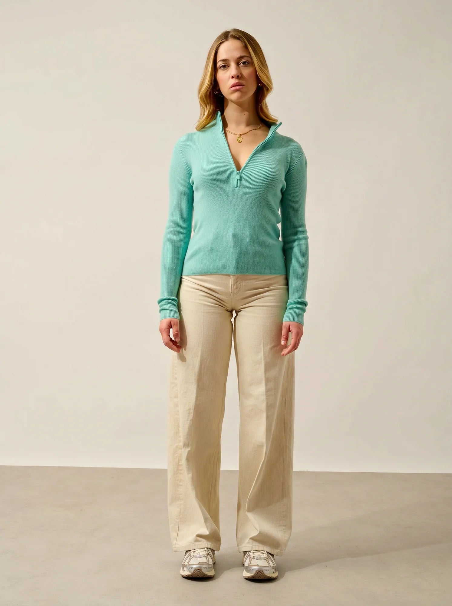 ASTA pullover dockermütze jade
