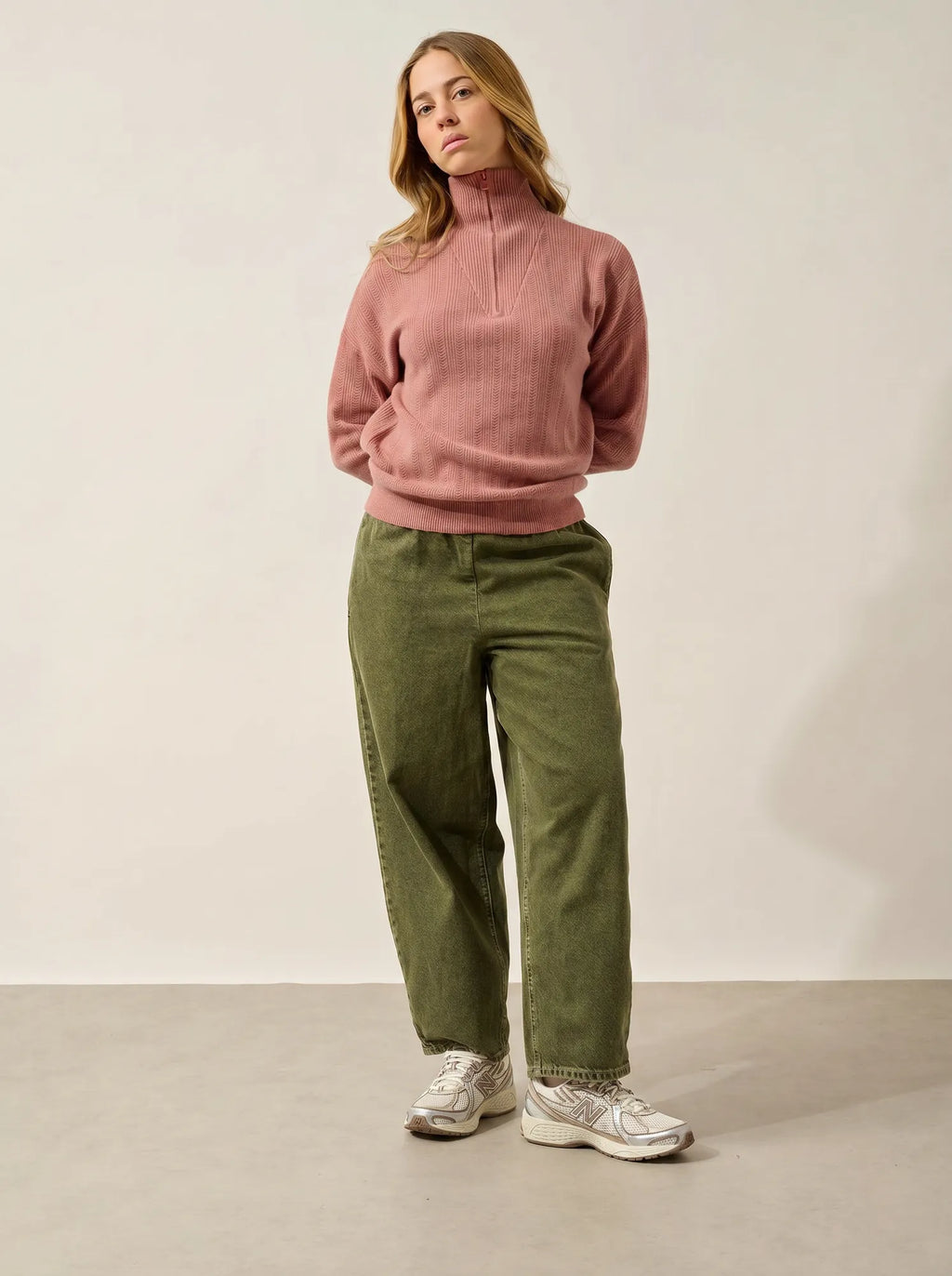 MARIE pullover dockermütze dahlia