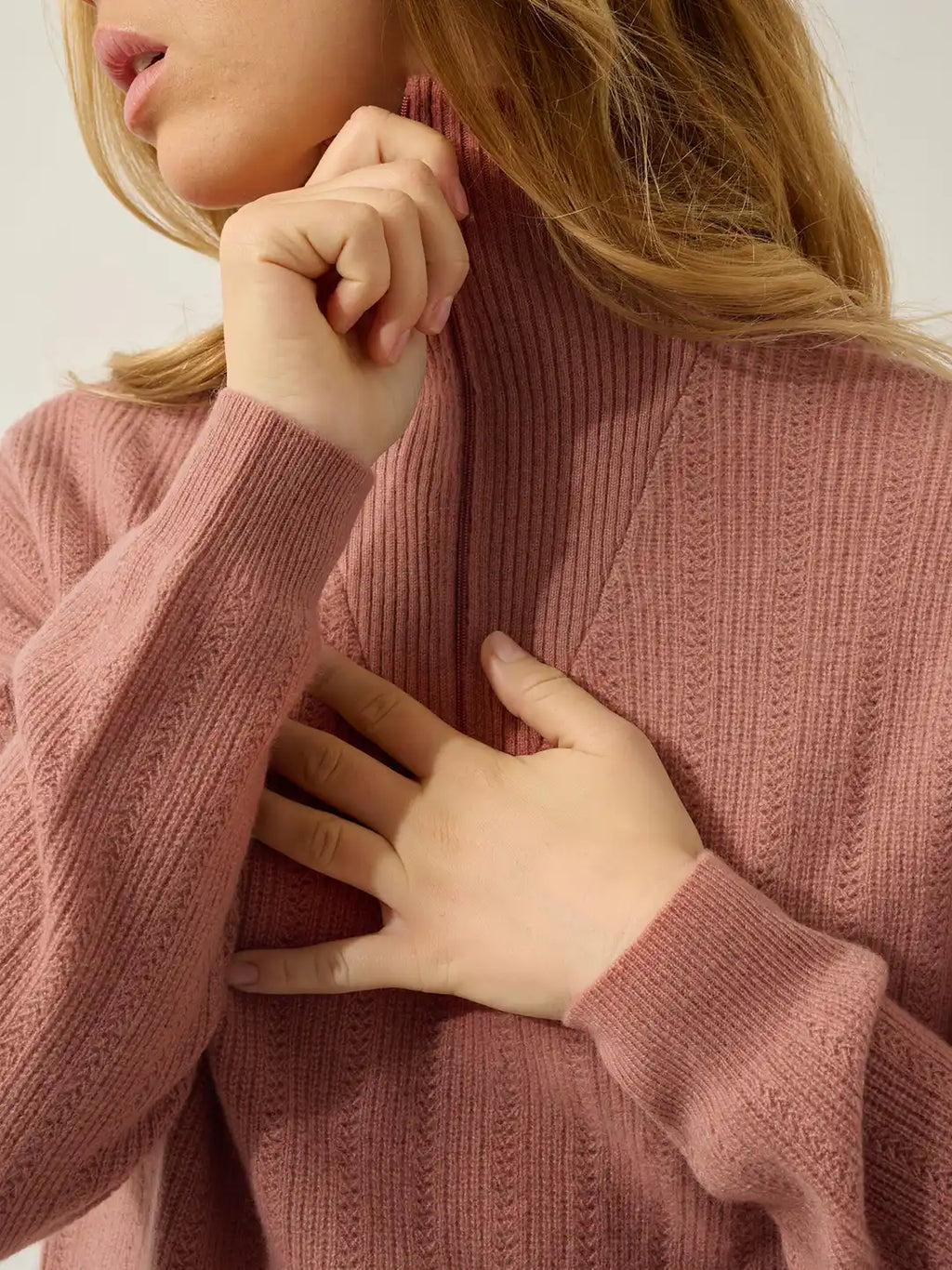 MARIE pullover dockermütze dahlia