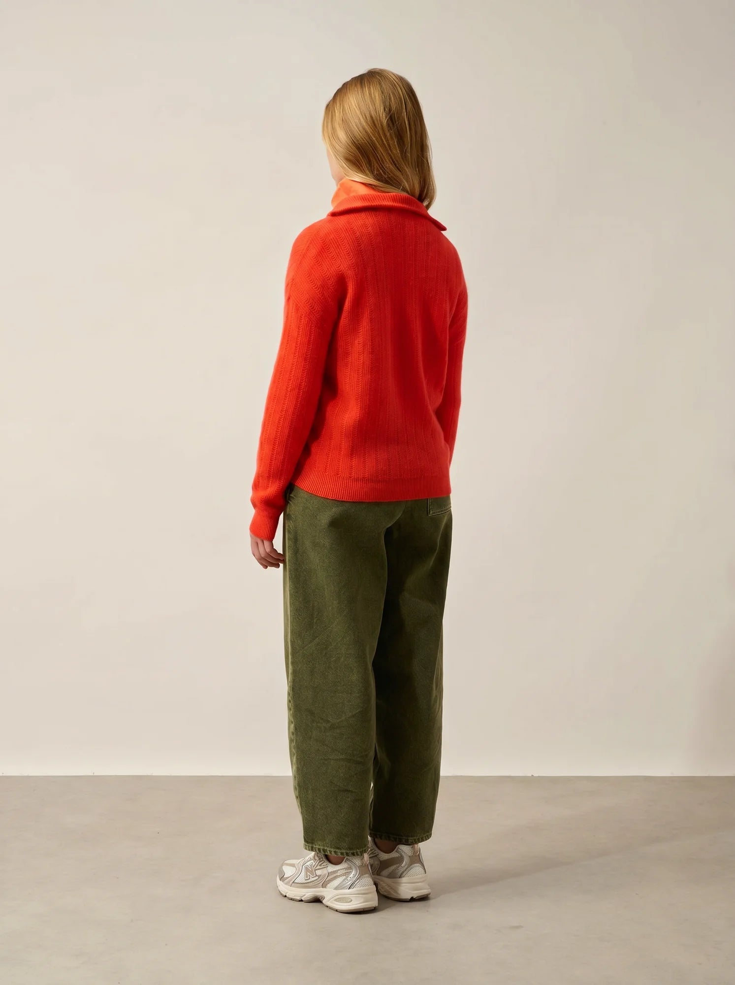 MARIE pullover dockermütze orange