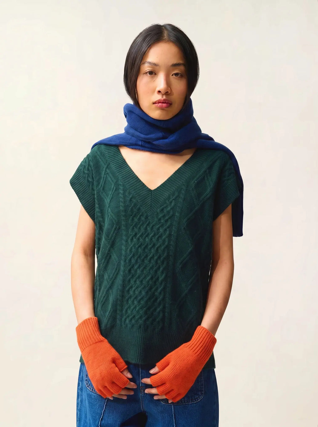 MILO gloves 4 ply orange