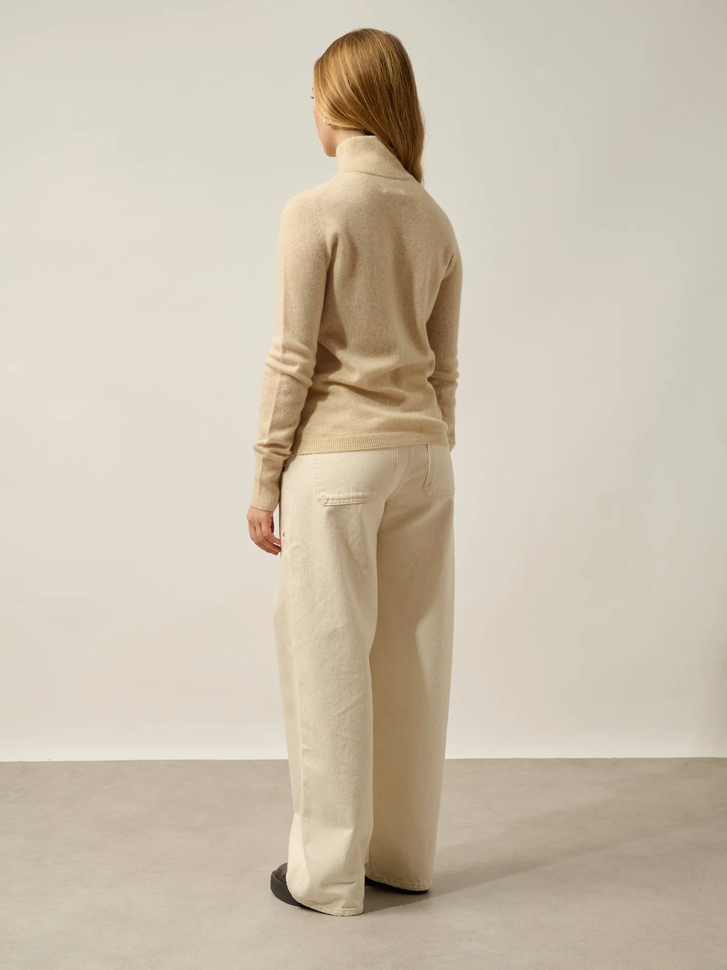 EILEEN pullover stehkragen hafer