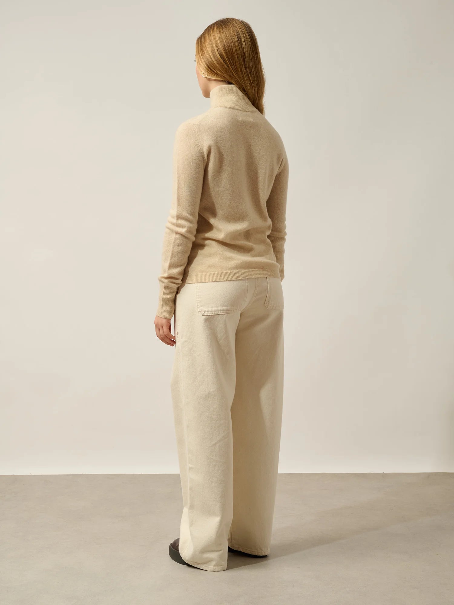 EILEEN pullover stehkragen hafer