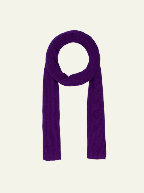 APOLLINE Écharpe 4 Fils Violette