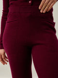 JIGME joggers burgundy