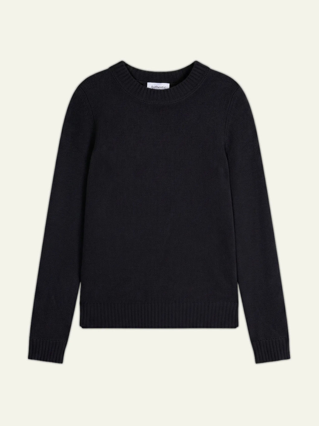 JETSAN sweater crew neck 4 ply black