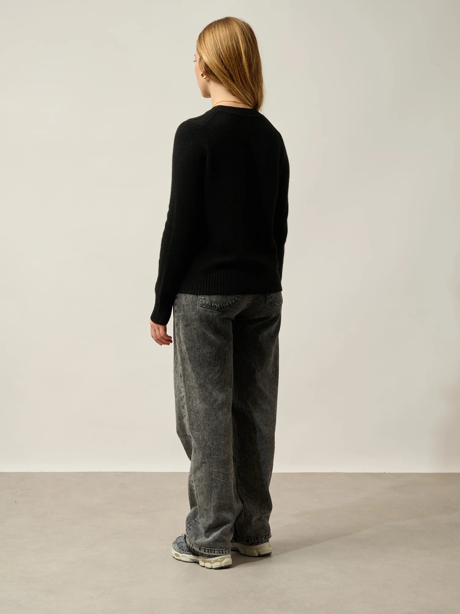 INGRID Sandalen aus Leder schwarz