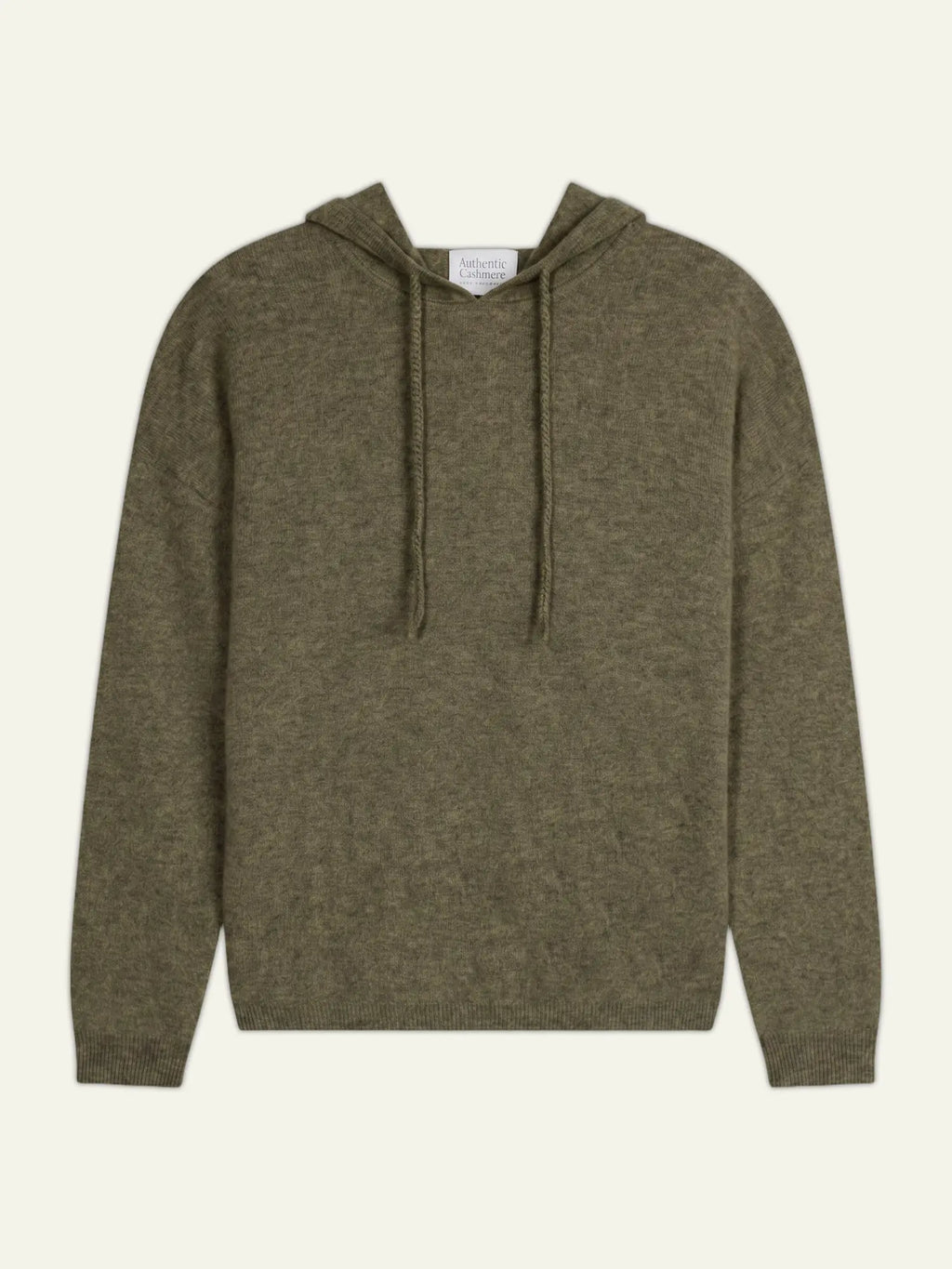 GRETA pull capuche bronze chiné
