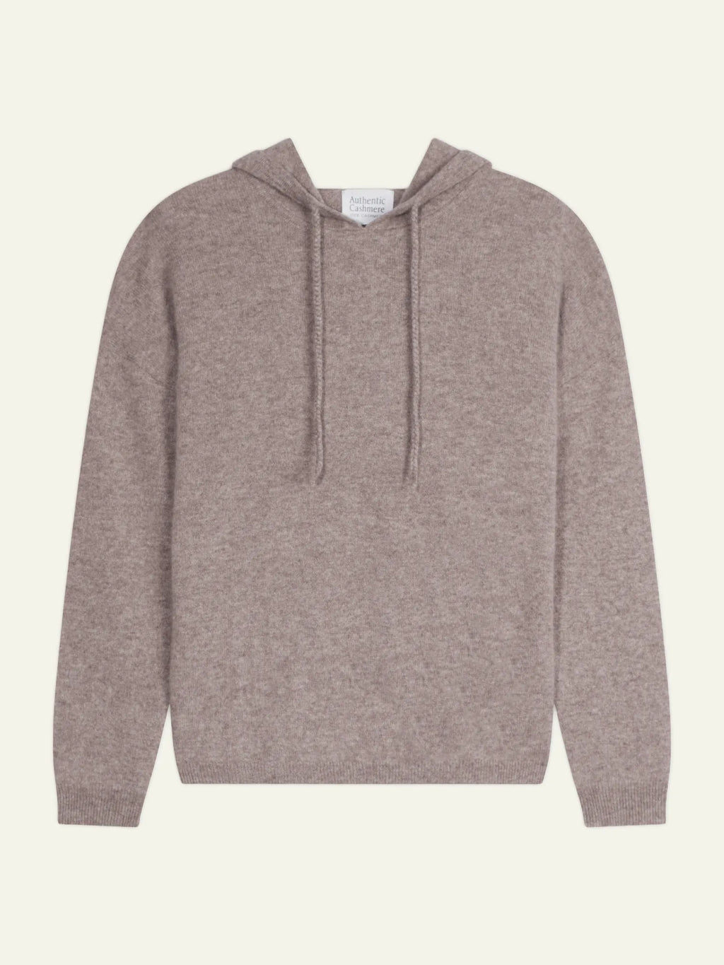 GRETA sweater hooded heather caribou