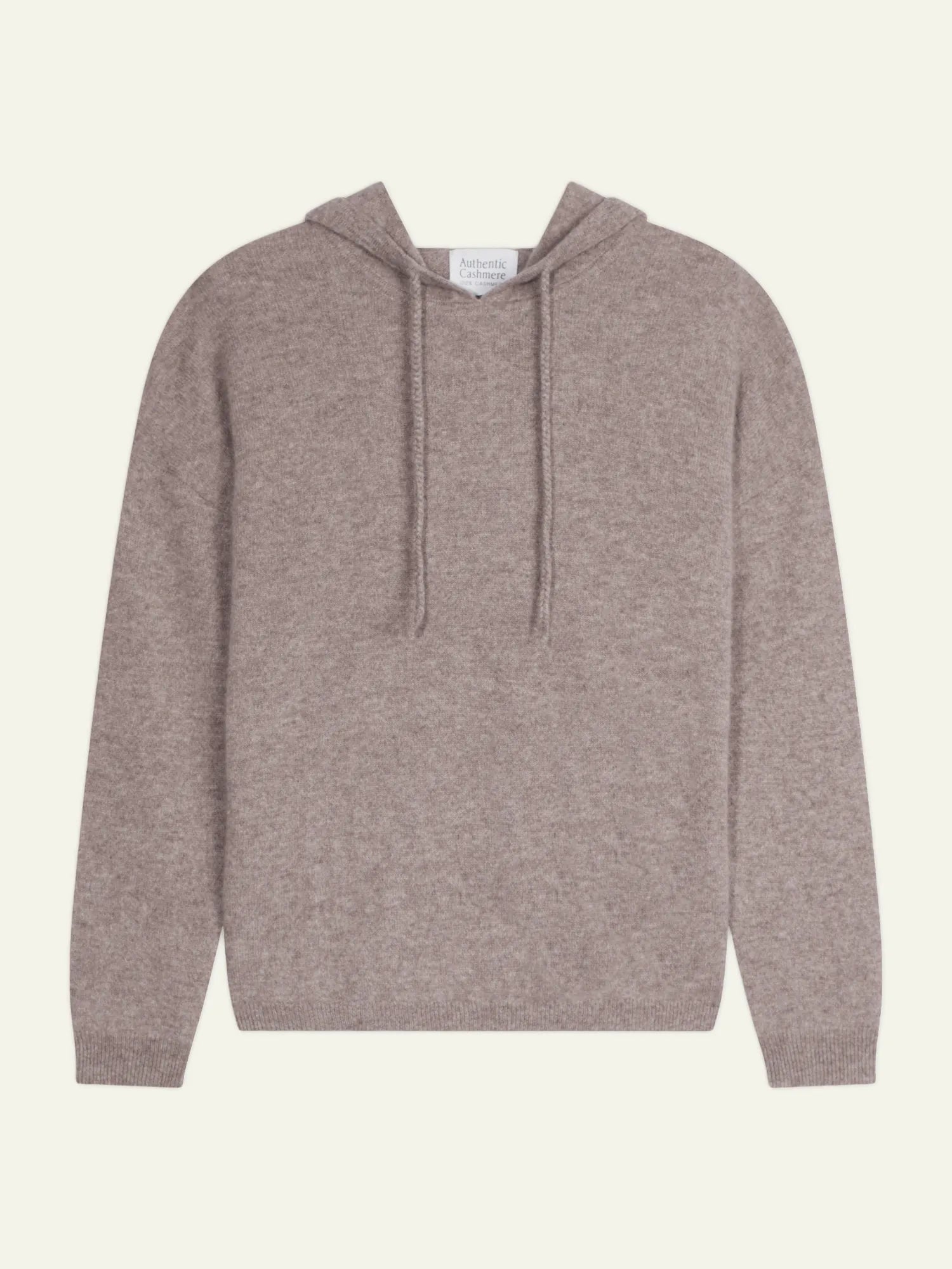 GRETA sweater hooded heather caribou