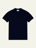 ROSS Polo Zipped Navy