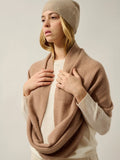ALEXANDRE Halswärmer Camel meliert