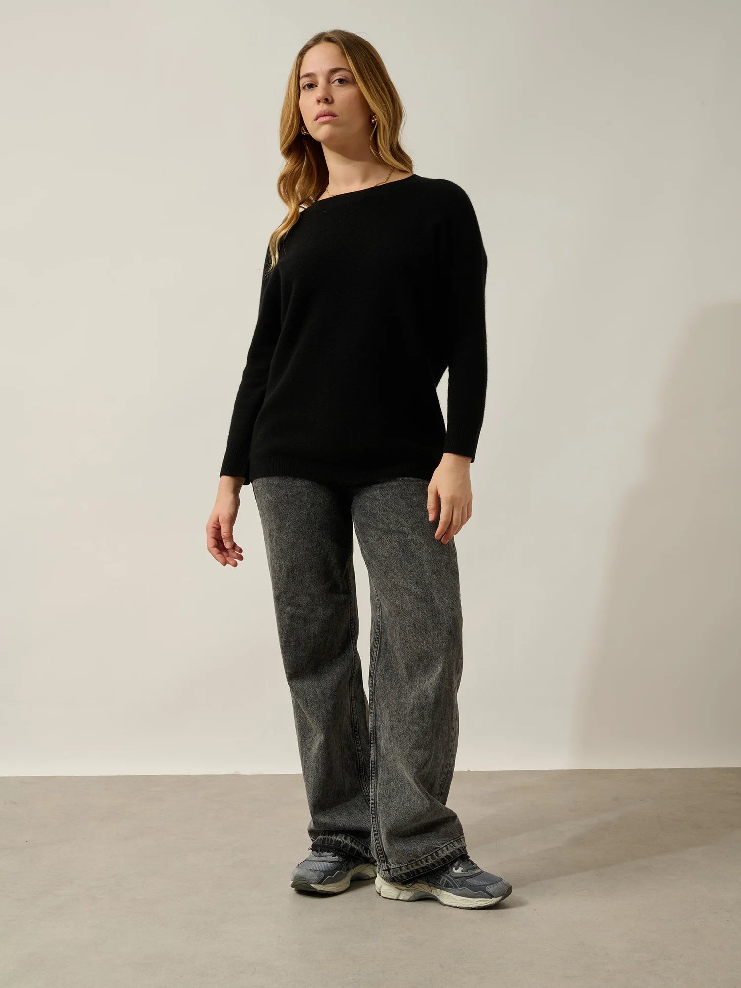 SIGRID Sandalen aus Leder schwarz